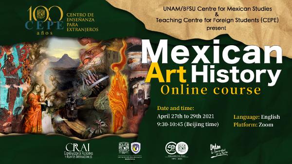 Mexican Art History. Online course. Second session