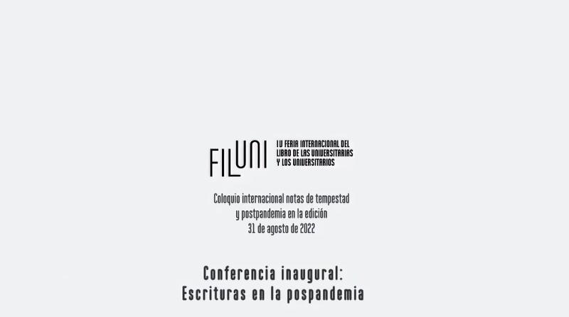 Dirección General de Publicaciones y Fomento Editorial, UNAM_Escrituras en la pospandemia.png.jpg